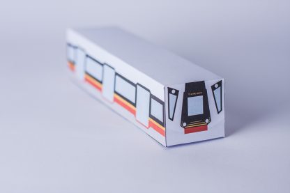 papierowy model metra